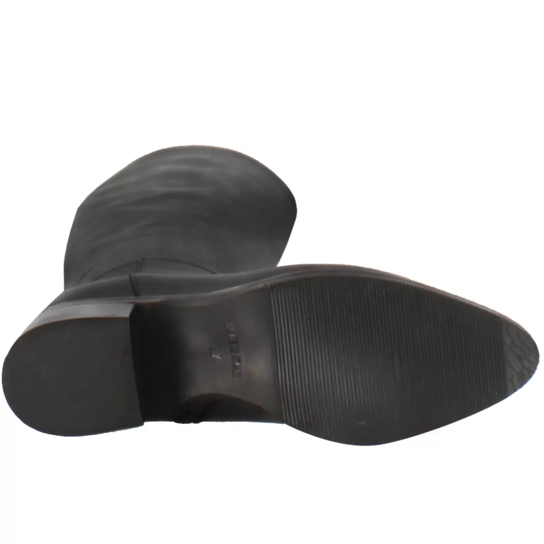 Sale Leonardo Shoes Stivale Alto Artigianale Da Donna In Pelle Colore Nero