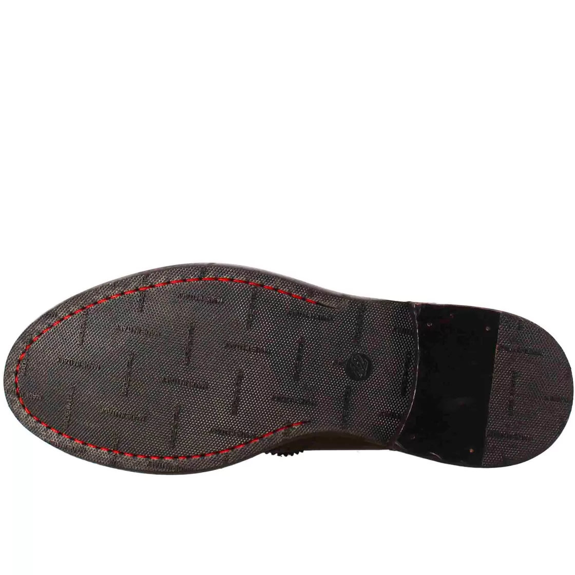 Best Leonardo Shoes Stivaletto Candy Da Uomo In Pelle Lavata Colore Bronzo Marrone
