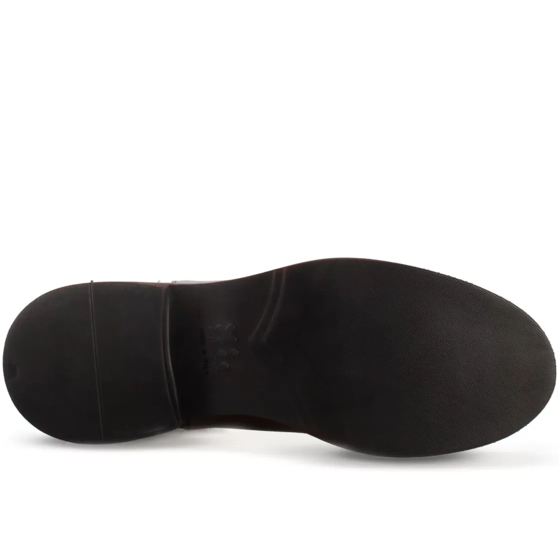 Sale Leonardo Shoes Stivaletto Chelsea Da Donna In Vera Pelle Colore Con Elastico Marrone Scuro