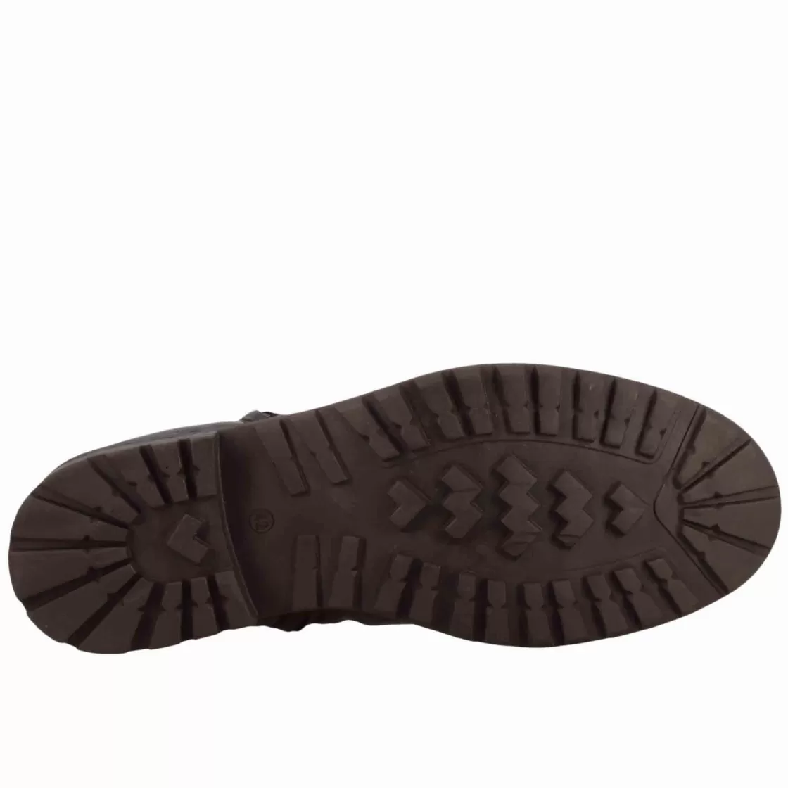 Store Leonardo Shoes Stivaletto Da Uomo Con Arricciatura In Pelle Colore Marrone Scuro