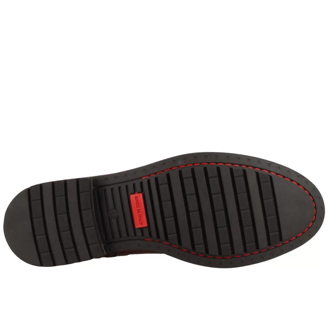 Outlet Leonardo Shoes Stivaletto Da Uomo In Pelle E Suola In Gomma Marrone
