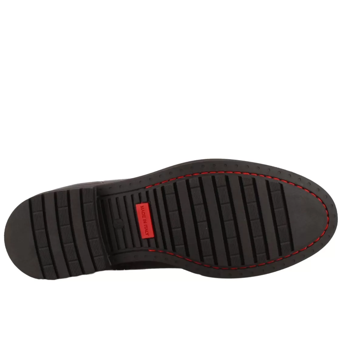 Flash Sale Leonardo Shoes Stivaletto Da Uomo In Pelle E Suola In Gomma Marrone Scuro