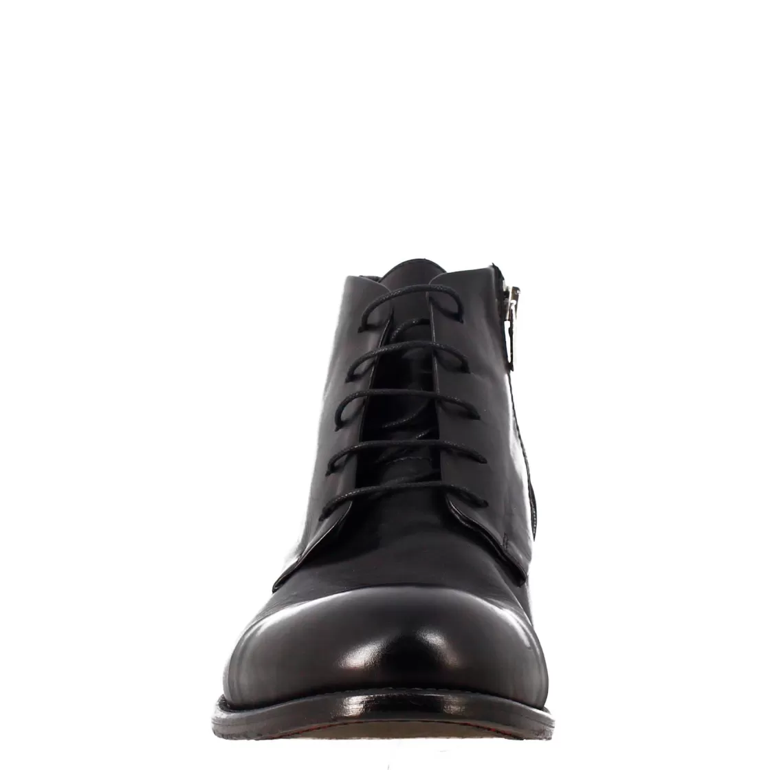 Best Leonardo Shoes Stivaletto Vintage Elegante Da Uomo In Pelle Nero
