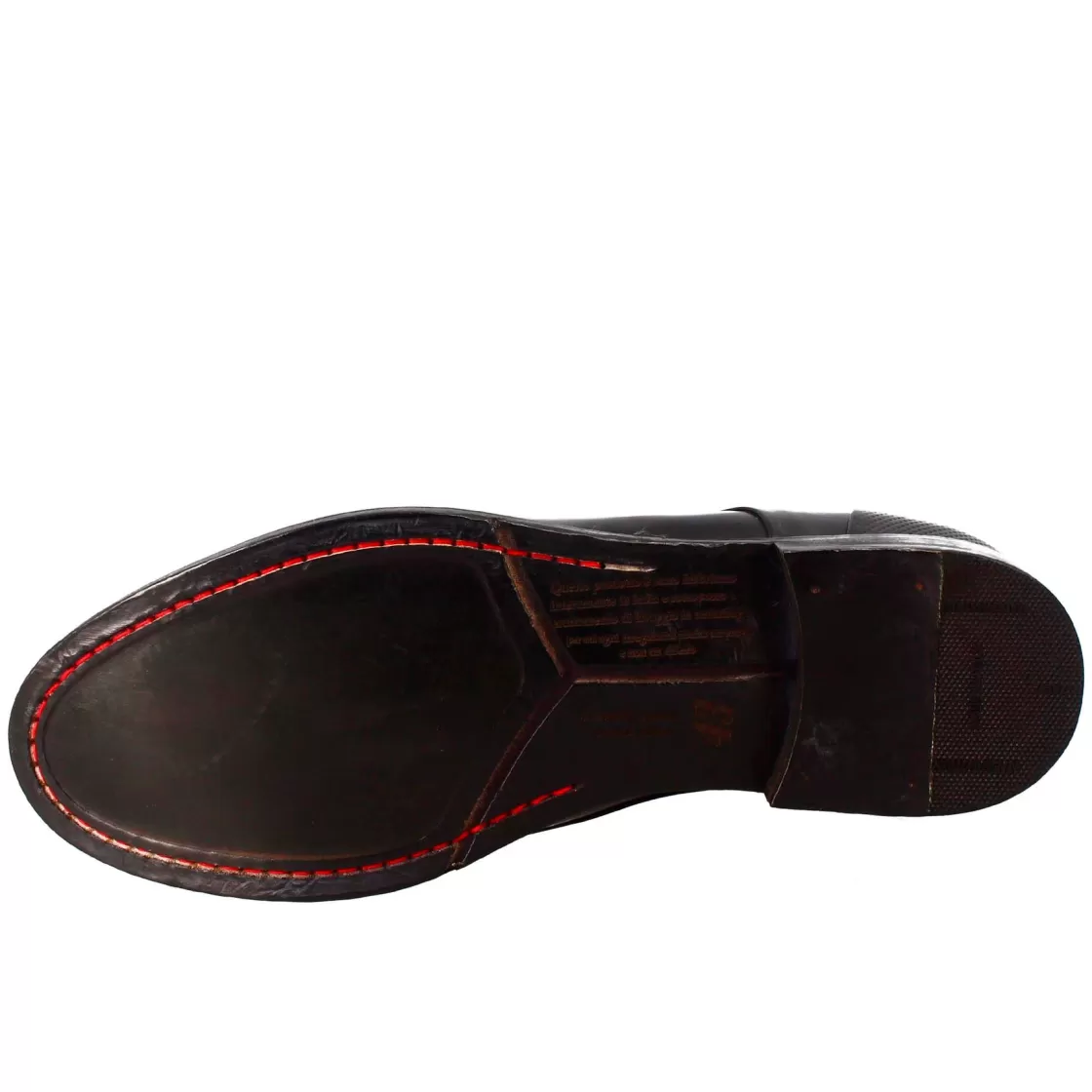 Best Leonardo Shoes Stivaletto Vintage Elegante Da Uomo In Pelle Nero
