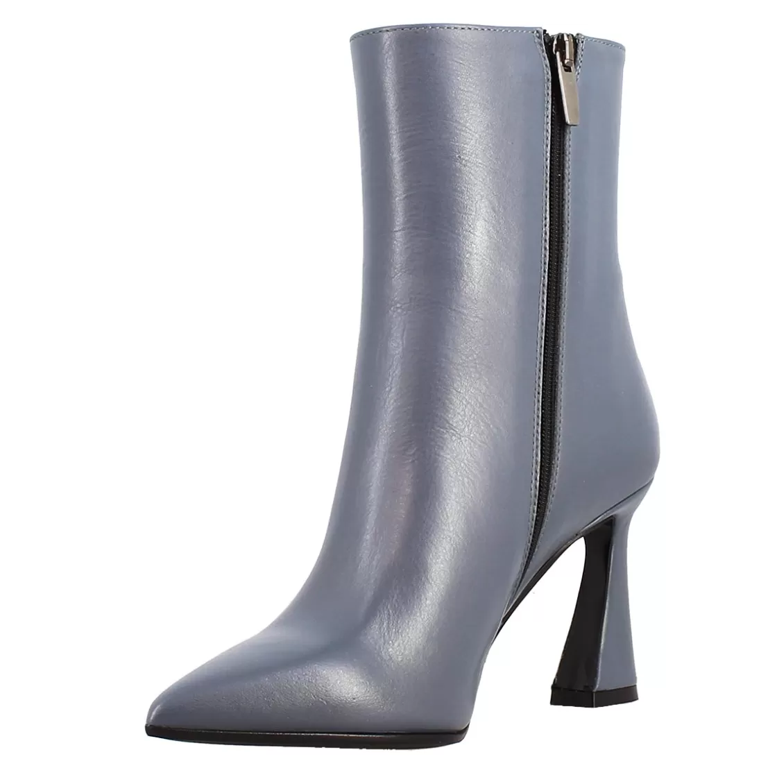 Flash Sale Leonardo Shoes Tronchetto In Pelle Tiffany Color Azzurro