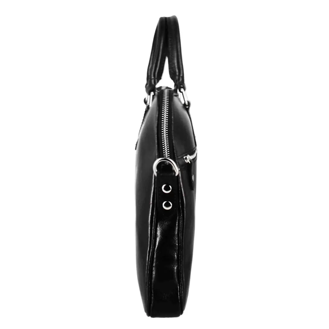 Hot Leonardo Shoes Valigetta Professionale In Pelle Con Tracolla Rimovibile Colore Nero
