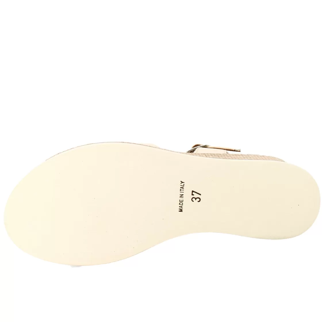 Hot Leonardo Shoes Zeppa Da Donna Media Colore Panna Beige
